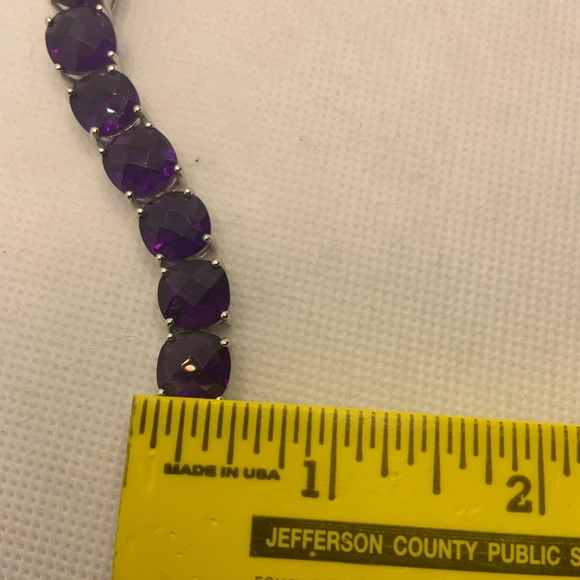 AFRICAN AMETHYST BRACELET - Picture 11 of 12
